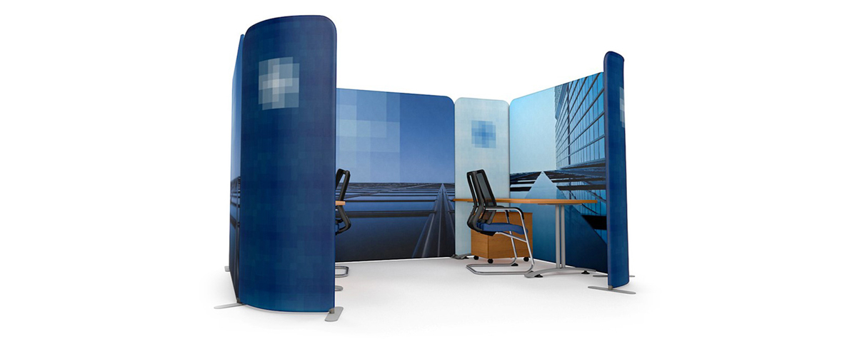 Custom Printed Office Partitions